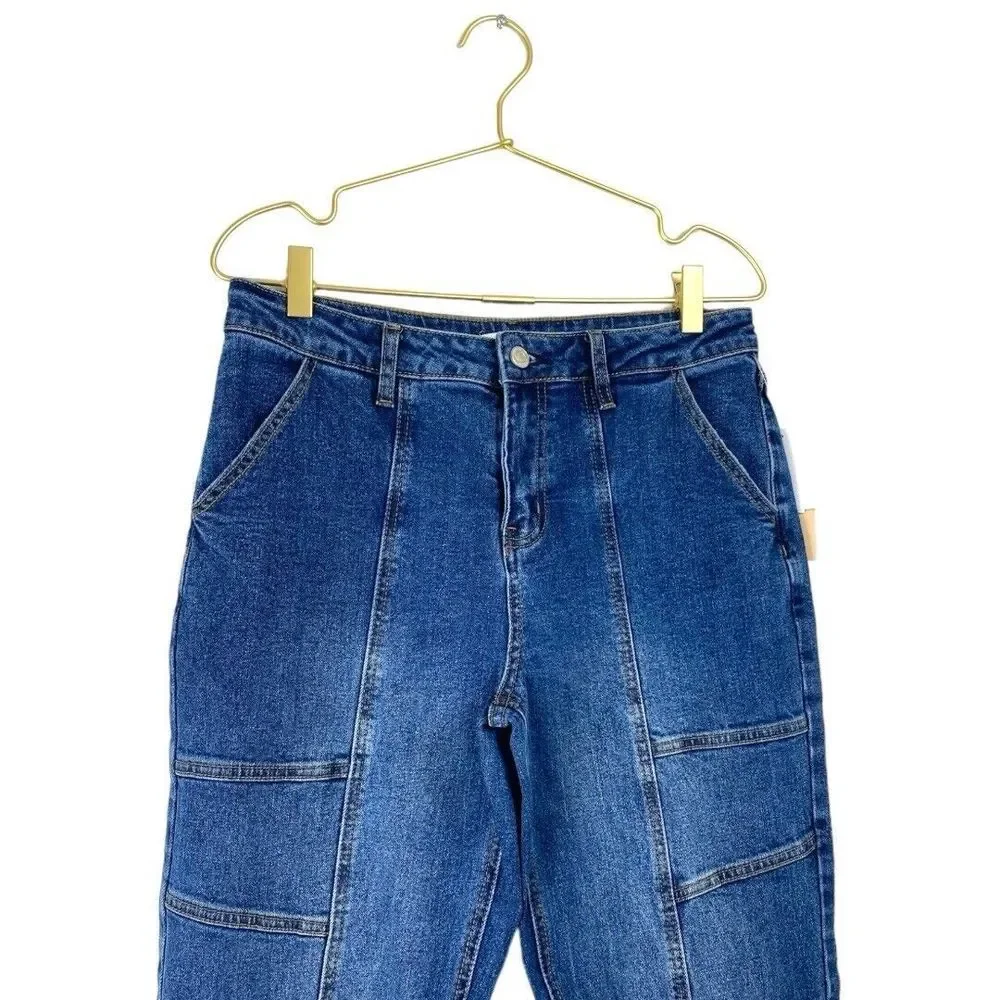 Just Fab Women's Size 29 Denim Dark Wash Blue Jeans WP444‎